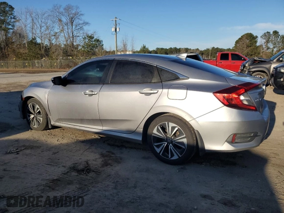 2017 Honda Civic Sedan EX-T with VIN 19XFC1F32HE014574, listed as a Copart auction lot 43198495 with 99,805 mi miles and Salvage Title. Bid and sale history available at carsss.com. Image 2.