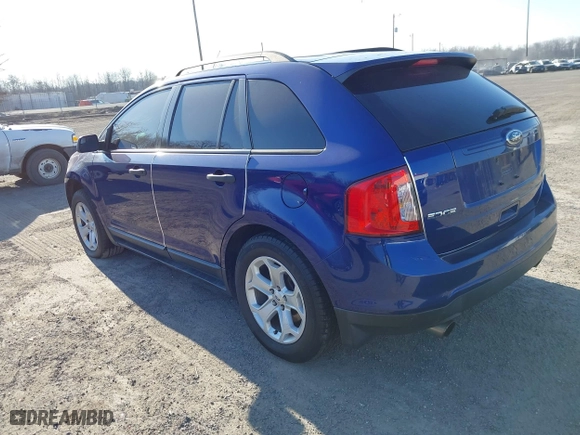 2013 Ford Edge SE with VIN 2FMDK3G92DBB70989, listed as a IAAI auction lot 41585462 with 1 mi miles. Bid and sale history available at carsss.com. Image 3.
