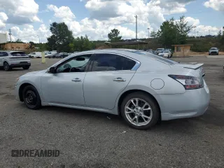 2014 Nissan Maxima S with VIN 1N4AA5AP2EC484162, listed as a Copart auction lot 60760335 with 69,375 mi miles and Salvage title. Bid and sale history available at DreamBid. Image 2.