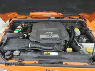 2013 Jeep Wrangler Unlimited Rubicon with VIN 1C4BJWFGXDL545866, listed as a Copart auction lot 59788115 with 102,617 mi miles and Salvage title. Bid and sale history available at DreamBid. Image 12.