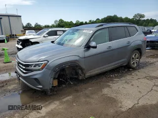 2021 Volkswagen Atlas SE z VIN 1V2LP2CA2MC535889, wystawiony jako Copart lot #54493305 z przebiegiem 95 530 mil mil oraz Szkoda całkowita • Salvage title. Historia ofert i sprzedaży dostępna na DreamBid. Obrazek 1.