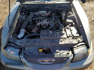2002 Ford Mustang GT Deluxe with VIN 1FAFP42X02F222566, listed as a Copart auction lot 46365355 with 0 mi miles and Salvage Title. Bid and sale history available at carsss.com. Image 11.