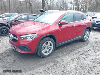 2021 Mercedes-Benz GLA with VIN W1N4N4HBXMJ205771, listed as a IAAI auction lot 41971129 with 28,366 mi miles. Bid and sale history available at carsss.com. Image 17.