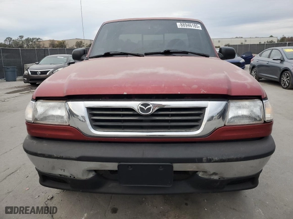 2000 Mazda B-Series 2WD Truck SX with VIN 4F4YR12C2YTM30989, listed as a Copart auction lot 88946185 with 250,368 mi miles and Salvage Title. Bid and sale history available at carsss.com. Image 5.