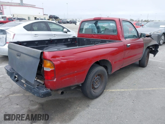1998 Toyota Tacoma with VIN 4TANL42N0WZ136531, listed as a IAAI auction lot 41813971 with 354,777 mi miles. Bid and sale history available at carsss.com. Image 4.
