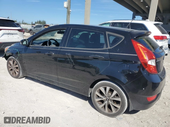 2015 Hyundai Accent Sport with VIN KMHCU5AE8FU233100, listed as a Copart auction lot 47982475 with 146,960 mi miles and Salvage Title. Bid and sale history available at carsss.com. Image 2.