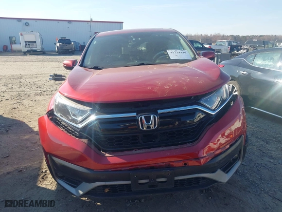 2021 Honda CR-V EX with VIN 5J6RW1H50MA003745, listed as a IAAI auction lot 41714479 with 114,887 mi miles. Bid and sale history available at carsss.com. Image 12.