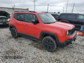 2018 Jeep Renegade Sport with VIN ZACCJBABXJPH91901, listed as a Copart auction lot 58838745 with 93,958 mi miles and Salvage title. Bid and sale history available at DreamBid. Image 4.