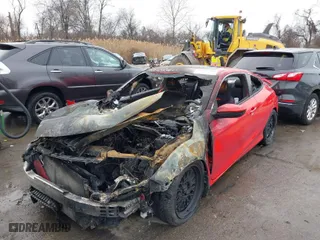 2019 Honda Civic Si Coupe with VIN 2HGFC3A57KH752209, listed as a IAAI auction lot 41227381 with 1 mi miles. Bid and sale history available at carsss.com. Image 6.