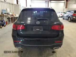 2022 Mercedes-Benz GLC 300 with VIN W1N0G8EB4NV374506, listed as a Copart auction lot 54725765 with 52,518 mi miles and Salvage Title. Bid and sale history available at DreamBid. Image 6.