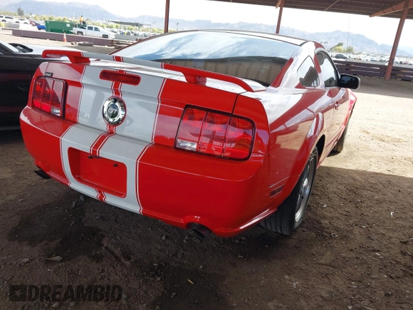 2006 Ford Mustang GT Deluxe with VIN 1ZVFT82HX65257131, listed as a IAAI auction lot 41914126 with 122,750 mi miles. Bid and sale history available at carsss.com. Image 4.