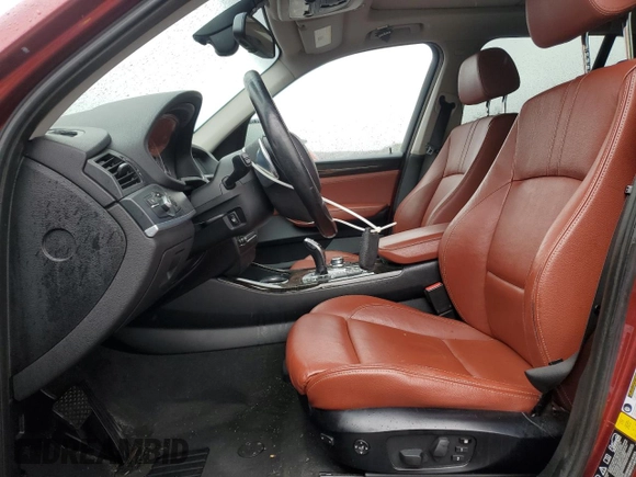 2011 BMW X3 35i with VIN 5UXWX7C5XBL735445, listed as a Copart auction lot 52239125 with 136,990 mi miles and Clean Title. Bid and sale history available at DreamBid. Image 7.