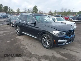 2021 BMW X3 xDrive30i with VIN 5UXTY5C03M9H92100, listed as a IAAI auction lot 41856328 with 19,460 mi miles and . Bid and sale history available at DreamBid. Image 1.