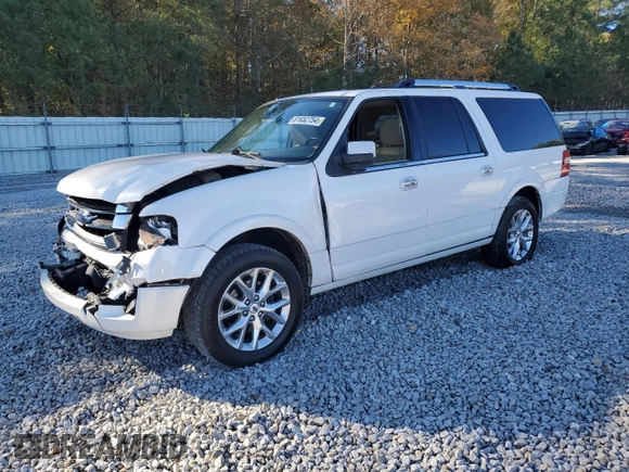 2015 Ford Expedition Max Limited with VIN 1FMJK1KT2FEF10501, listed as a Copart auction lot 81652754 with 140,289 mi miles and Salvage Title. Bid and sale history available at carsss.com. Image 1.