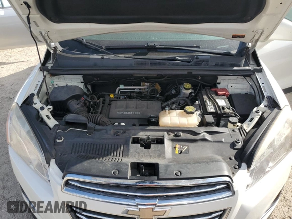 2015 Chevrolet Trax LTZ with VIN KL7CJTSBXFB229130, listed as a Copart auction lot 75636294 with 76,718 mi miles and Non Repairable. Bid and sale history available at carsss.com. Image 12.