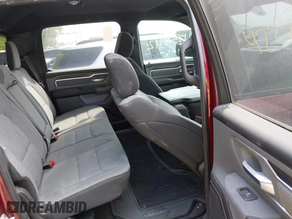 2022 Ram 1500 Lone Star with VIN 1C6RREFM1NN254323, listed as a IAAI auction lot 42378912 with 455 mi miles and . Bid and sale history available at DreamBid. Image 8.