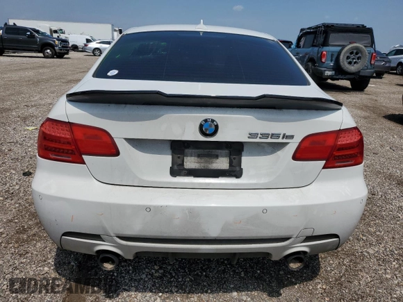 2012 BMW 3 Series 335is with VIN WBAKG1C55CJ217041, listed as a Copart auction lot 54492065 with 160,018 mi miles and Salvage title. Bid and sale history available at DreamBid. Image 6.