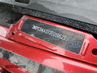 2018 Hyundai Accent Limited with VIN 3KPC34A37JE010621, listed as a Copart auction lot 40068504 with 40,445 mi miles and Salvage Title. Bid and sale history available at carsss.com. Image 6.