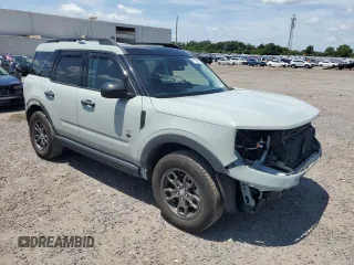 2023 Ford Bronco Sport Big Bend with VIN 3FMCR9B64PRD57146, listed as a Copart auction lot 61133945 with 26,074 mi miles and Salvage title. Bid and sale history available at DreamBid. Image 4.