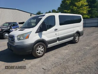 2015 Ford Transit XL с VIN 1FMZK1YM5FKA84940, выставлен на аукционе Copart как лот 62647065 с пробегом 61 123 миль миль и Чистый • Clean title. История ставок и продаж доступна на DreamBid. Изображение 1.