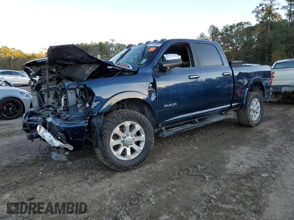 2020 Ram 2500 Laramie with VIN 3C6UR5FL2LG298211, listed as a Copart auction lot 77769564 with 0 mi miles and Salvage Title. Bid and sale history available at carsss.com. Image 1.