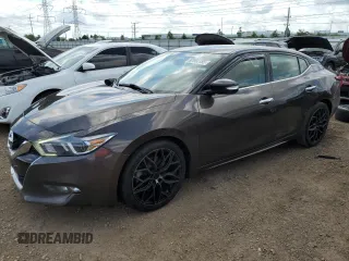 2016 Nissan Maxima Platinum with VIN 1N4AA6AP3GC378568, listed as a Copart auction lot 62956155 with 146,816 mi miles and Clean title. Bid and sale history available at DreamBid. Image 1.