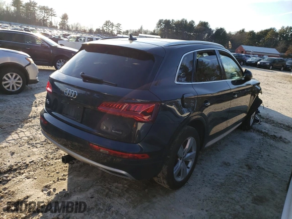2019 Audi Q5 Premium Plus with VIN WA1BNAFY0K2072122, listed as a Copart auction lot 38533103 with 36,762 mi miles. Bid and sale history available at carsss.com. Image 3.