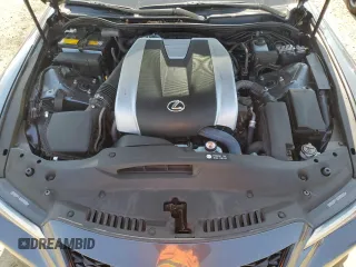 2022 Lexus IS 350 F Sport with VIN JTHGZ1B28N5055765, listed as a Copart auction lot 55329005 with 30,730 mi miles and Salvage title. Bid and sale history available at DreamBid. Image 11.