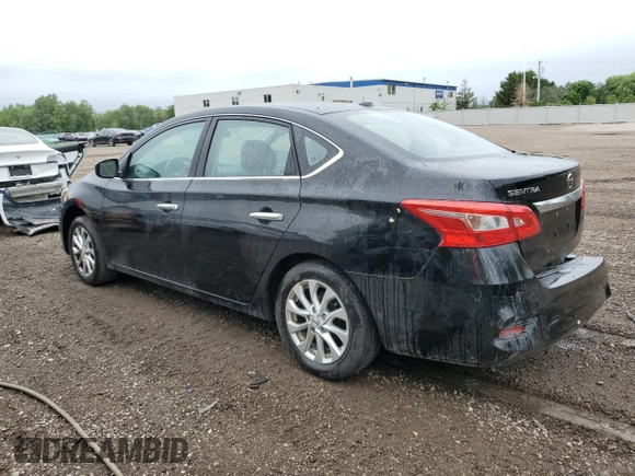 2017 Nissan Sentra SV with VIN 3N1AB7AP9HY374047, listed as a Copart auction lot 61791785 with 154,194 mi miles and Salvage title. Bid and sale history available at DreamBid. Image 2.