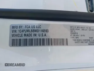 2021 Jeep Cherokee Latitude Plus z VIN 1C4PJMLB8MD116593, wystawiony jako IAAI lot #42484098 z przebiegiem 74 288 mil mil oraz . Historia ofert i sprzedaży dostępna na DreamBid. Obrazek 9.