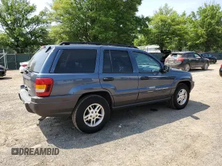 2002 Jeep Grand Cherokee Laredo with VIN 1J4GW48S62C315780, listed as a Copart auction lot 60430465 with 53,637 mi miles and Clean title. Bid and sale history available at DreamBid. Image 3.