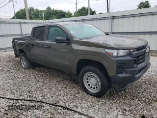 2024 Chevrolet Colorado 2WD Work Truck with VIN 1GCGSBEC1R1231469, listed as a Copart auction lot 61129055 with 14,210 mi miles and Clean title. Bid and sale history available at DreamBid. Image 4.