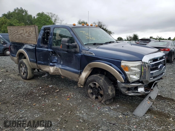 2013 Ford F-350 XL with VIN 1FT8X3B67DEA77863, listed as a Copart auction lot 66240574 with 189,210 mi miles and Salvage title. Bid and sale history available at DreamBid. Image 4.