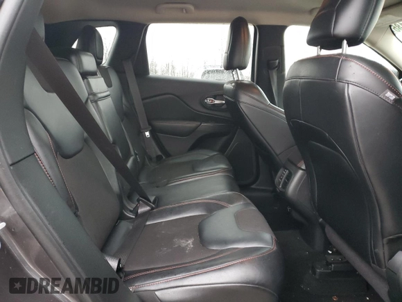 2014 Jeep Cherokee Trailhawk with VIN 1C4PJMBB6EW310613, listed as a Copart auction lot 46438185 with 122,113 mi miles and Salvage Title. Bid and sale history available at carsss.com. Image 11.