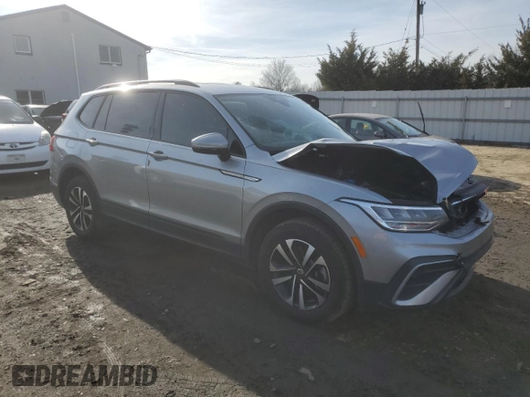 2023 Volkswagen Tiguan S с VIN 3VVFB7AX8PM107055, выставлен на аукционе Copart как лот 86706164 с пробегом 13 194 миль миль и Списание • Salvage title. История ставок и продаж доступна на DreamBid. Изображение 4.