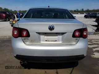 2010 Volkswagen Jetta S with VIN 3VWJX7AJ8AM078912, listed as a Copart auction lot 53741805 with Not provided miles and Salvage title. Bid and sale history available at DreamBid. Image 6.