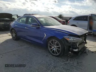 2020 Genesis G70 2.0T Sport with VIN KMTG24LA1LU063322, listed as a Copart auction lot 78487314 with 14,284 mi miles and Salvage Title. Bid and sale history available at carsss.com. Image 4.