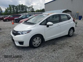 2017 Honda Fit LX with VIN 3HGGK5H53HM706301, listed as a Copart auction lot 61190255 with 55,214 mi miles and Salvage title. Bid and sale history available at DreamBid. Image 1.