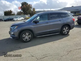 2016 Honda Pilot EX-L with VIN 5FNYF6H74GB037182, listed as a Copart auction lot 51088915 with 118,018 mi miles and Salvage Title. Bid and sale history available at carsss.com. Image 1.