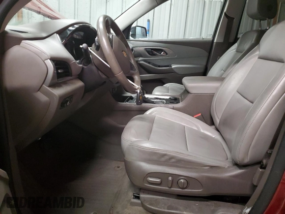 2018 Chevrolet Traverse LT Leather with VIN 1GNEVHKW3JJ112527, listed as a Copart auction lot 87376644 with 118,659 mi miles and Salvage Title. Bid and sale history available at carsss.com. Image 7.