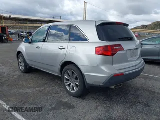 2013 Acura MDX Advance with VIN 2HNYD2H84DH501515, listed as a IAAI auction lot 41535513 with Not Provided miles and . Bid and sale history available at DreamBid. Image 3.