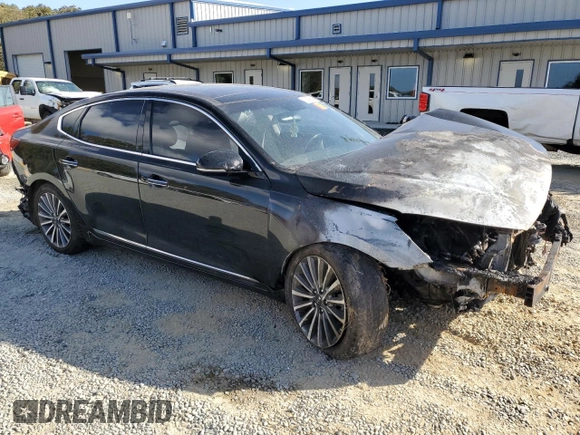 2017 Kia Cadenza Premium with VIN KNALC4J12H5089200, listed as a Copart auction lot 78599884 with 108,615 mi miles and Salvage Title. Bid and sale history available at carsss.com. Image 4.