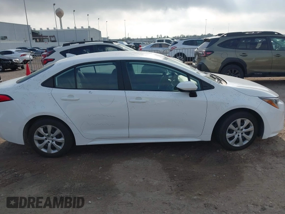 2022 Toyota Corolla LE with VIN 5YFEPMAE9NP357743, listed as a IAAI auction lot 42094975 with 55,775 mi miles. Bid and sale history available at carsss.com. Image 12.