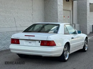 1998 Mercedes-Benz SL 500 z VIN WDBFA67F7WF158652, wystawiony jako Copart lot #65480405 z przebiegiem 91 401 mil mil oraz Czysty tytuł • Clean title. Historia ofert i sprzedaży dostępna na DreamBid. Obrazek 4.