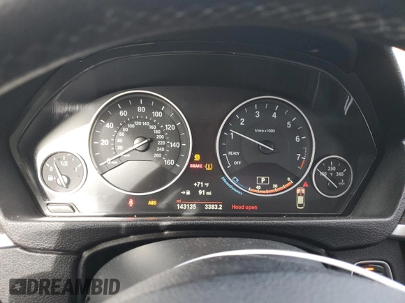 2016 BMW 4 Series 428i xDrive with VIN WBA4C9C59GG136078, listed as a Copart auction lot 49689895 with 143,135 mi miles and Salvage Title. Bid and sale history available at DreamBid. Image 9.