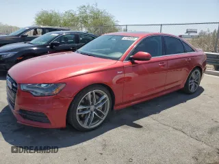 2012 Audi A6 Prestige with VIN WAUHGAFC0CN129527, listed as a Copart auction lot 61984595 with 264,974 mi miles and Salvage title. Bid and sale history available at DreamBid. Image 1.