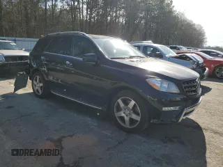2014 Mercedes-Benz M 550 with VIN 4JGDA7DB0EA376522, listed as a Copart auction lot 42029495 with 94,742 mi miles and Salvage Title. Bid and sale history available at carsss.com. Image 4.