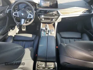 2020 BMW 5 Series 540i with VIN WBAJS1C08LCD15180, listed as a Copart auction lot 85655344 with 82,009 mi miles and Salvage title. Bid and sale history available at DreamBid. Image 8.