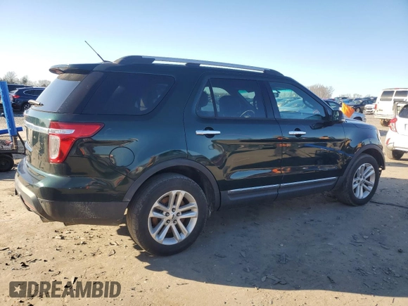 2013 Ford Explorer XLT with VIN 1FM5K7D84DGB51604, listed as a Copart auction lot 43856505 with 106,179 mi miles and Salvage Title. Bid and sale history available at DreamBid. Image 3.