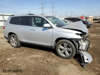 2011 Toyota Highlander Limited with VIN 5TDDK3EH1BS047789, listed as a Copart auction lot 48952735 with 173,250 mi miles and Salvage Title. Bid and sale history available at carsss.com. Image 4.